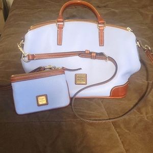 Dooney and Bourke handbag and matching wristlet